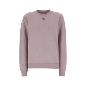 Diesel Women Lilac Cotton Sweatshirt